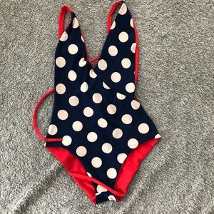 NWOT Reversible one piece swimsuit!